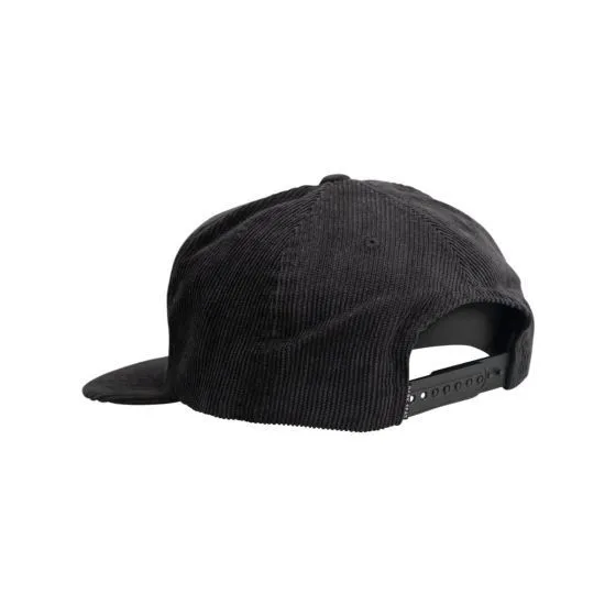 Dark Seas Primary Corduroy Hat - Black