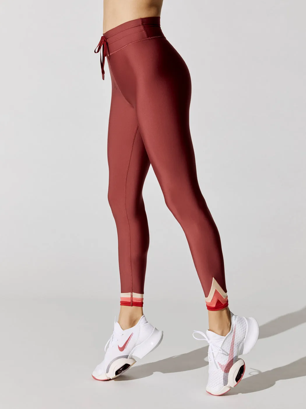 Delmira Midi Pant - Red