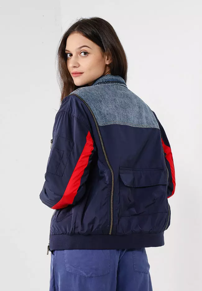 Desigual Hybrid Denim Jacket