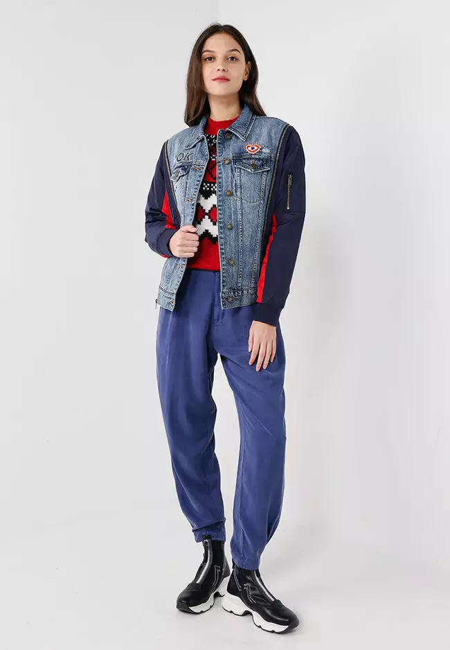 Desigual Hybrid Denim Jacket