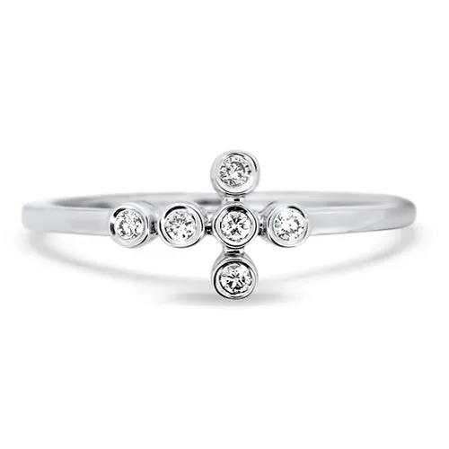 Diamond Cross Ring