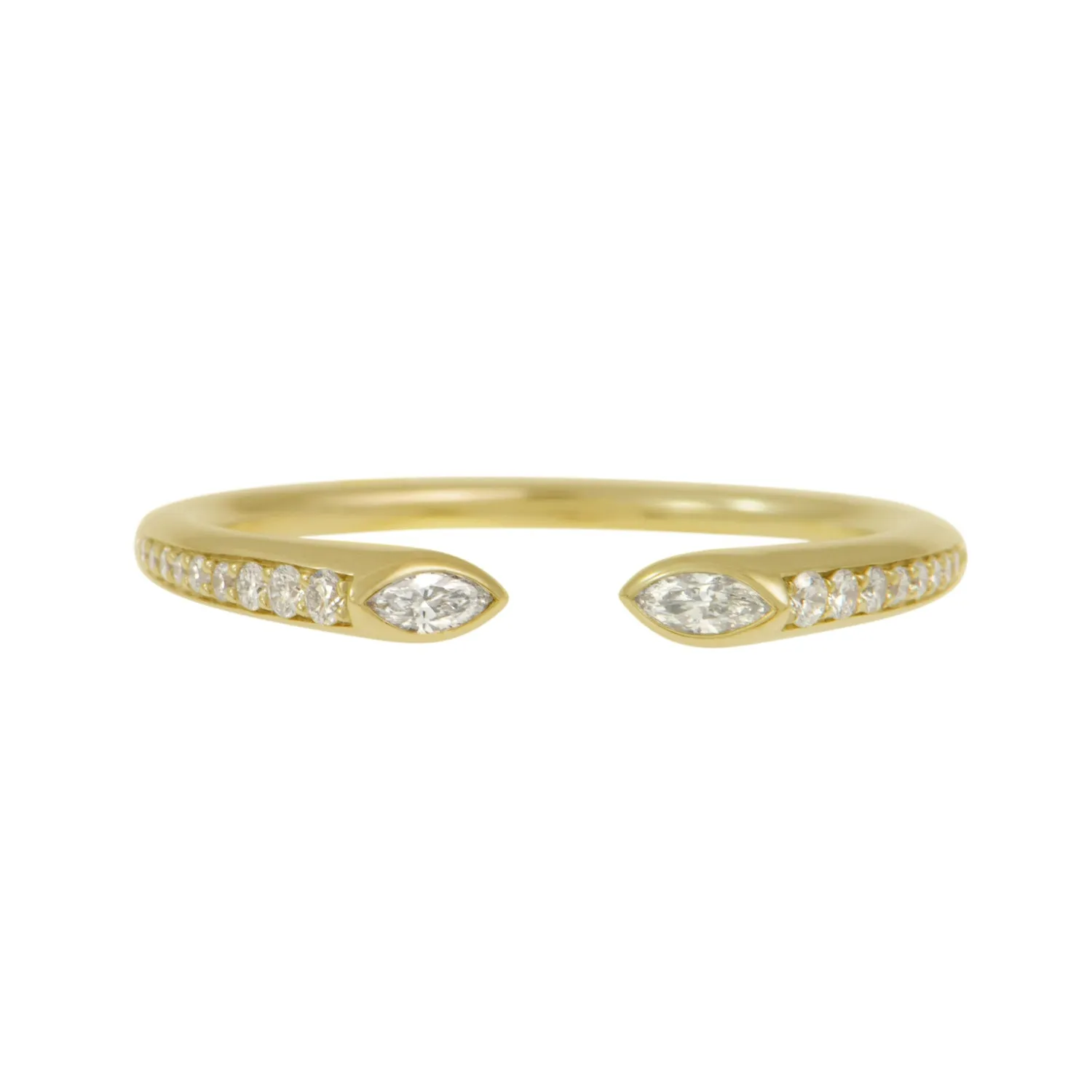 Diamond Cuff Ring