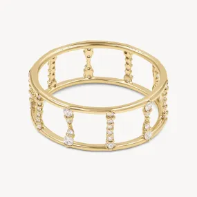 Diamond Ladder Ring