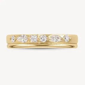 Diamond Multicut Ring