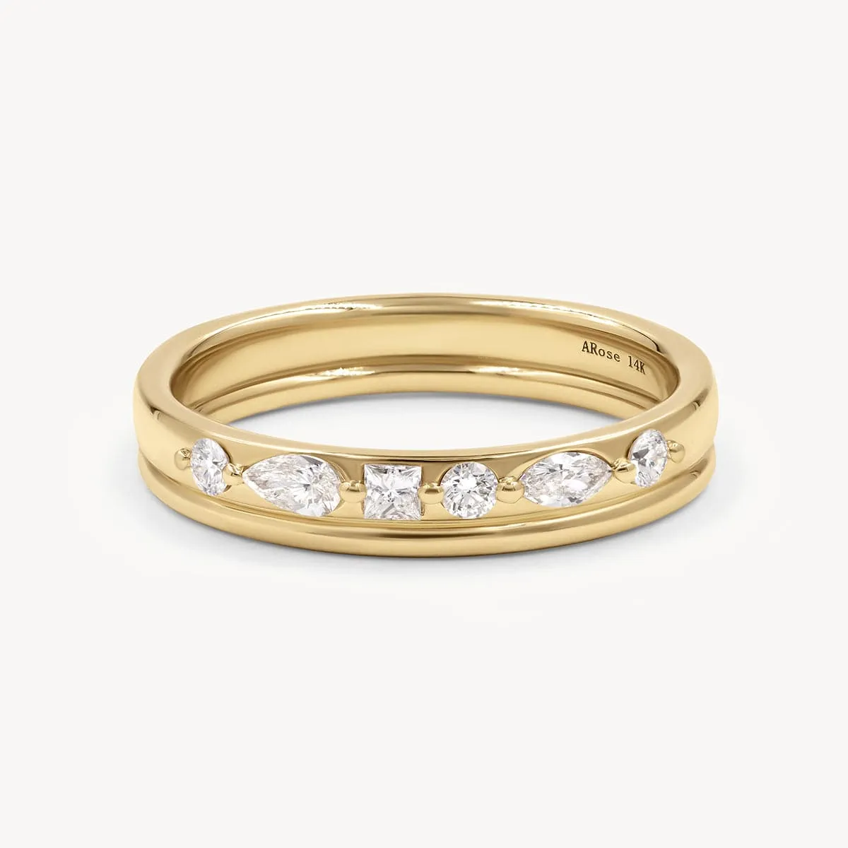 Diamond Multicut Ring