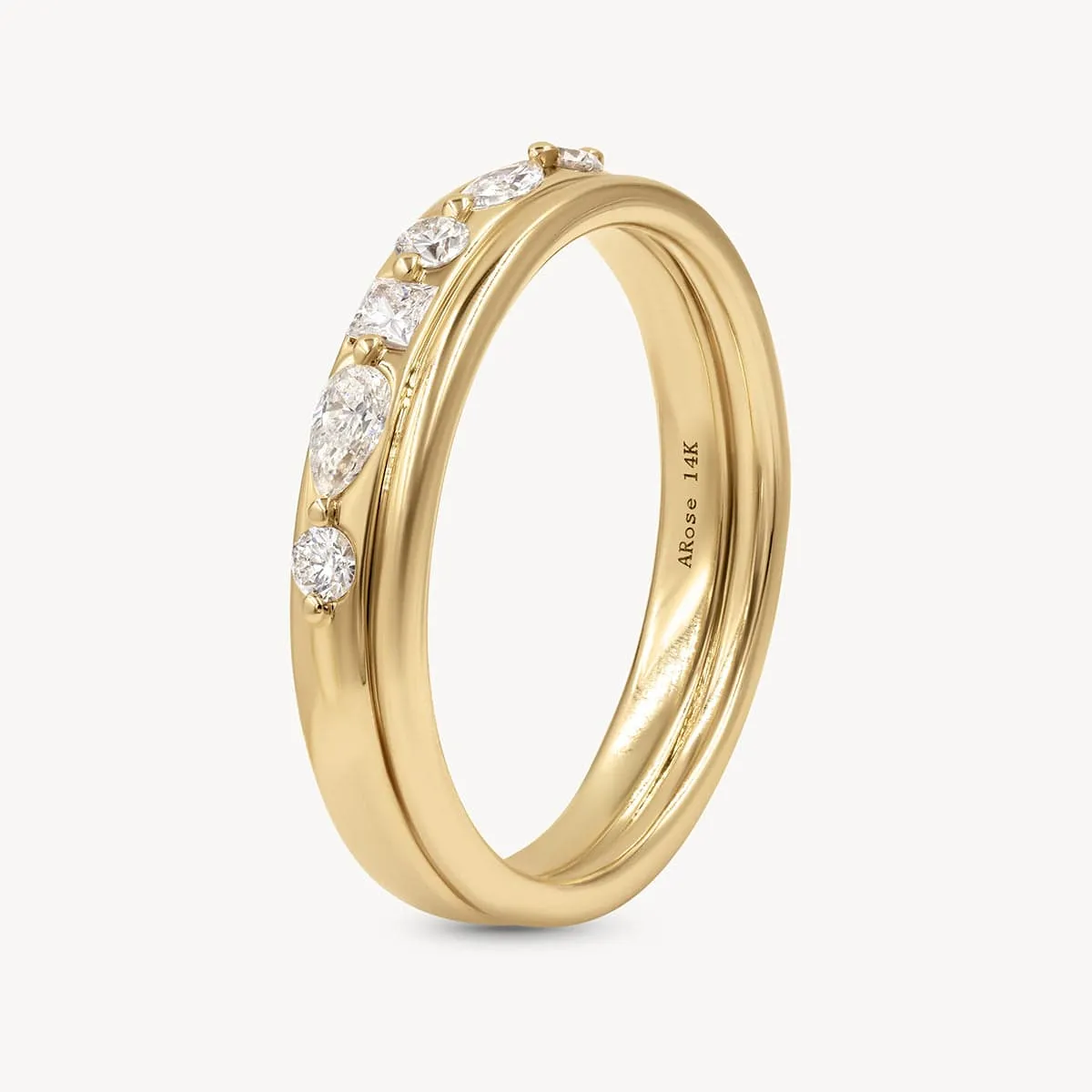 Diamond Multicut Ring