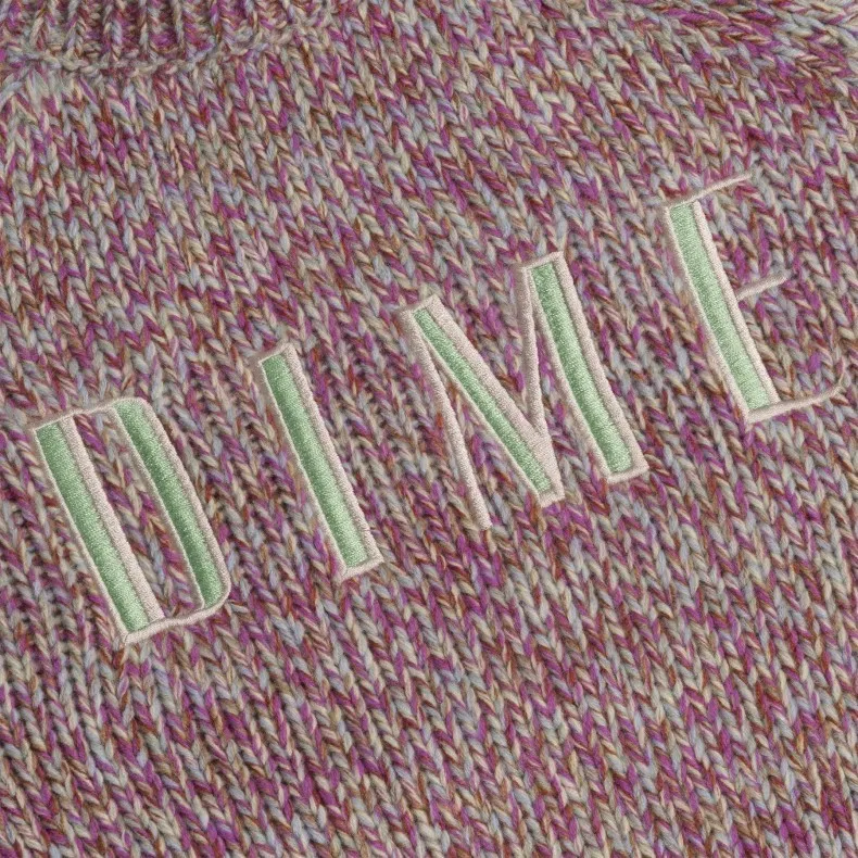 Dime  |Crew Neck Unisex Street Style Long Sleeves Logo