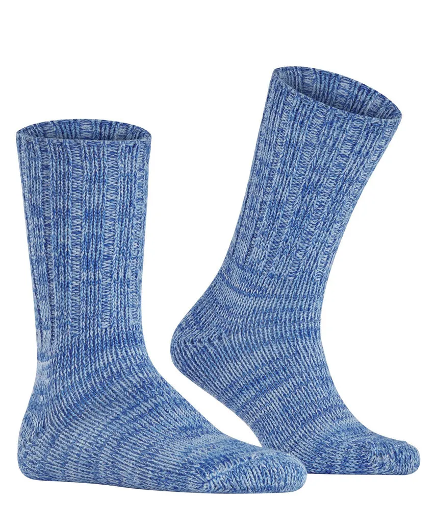 Falke Mens Brooklyn Boot Socks - Light Blue