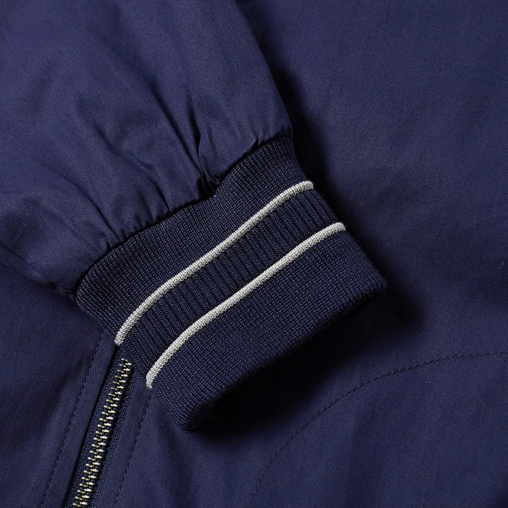 Fred Perry Sateen Bomber JacketNavy