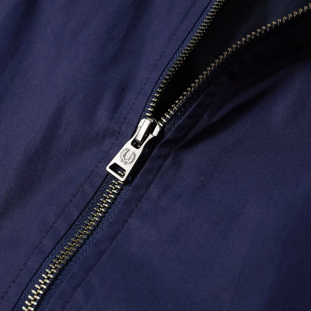 Fred Perry Sateen Bomber JacketNavy