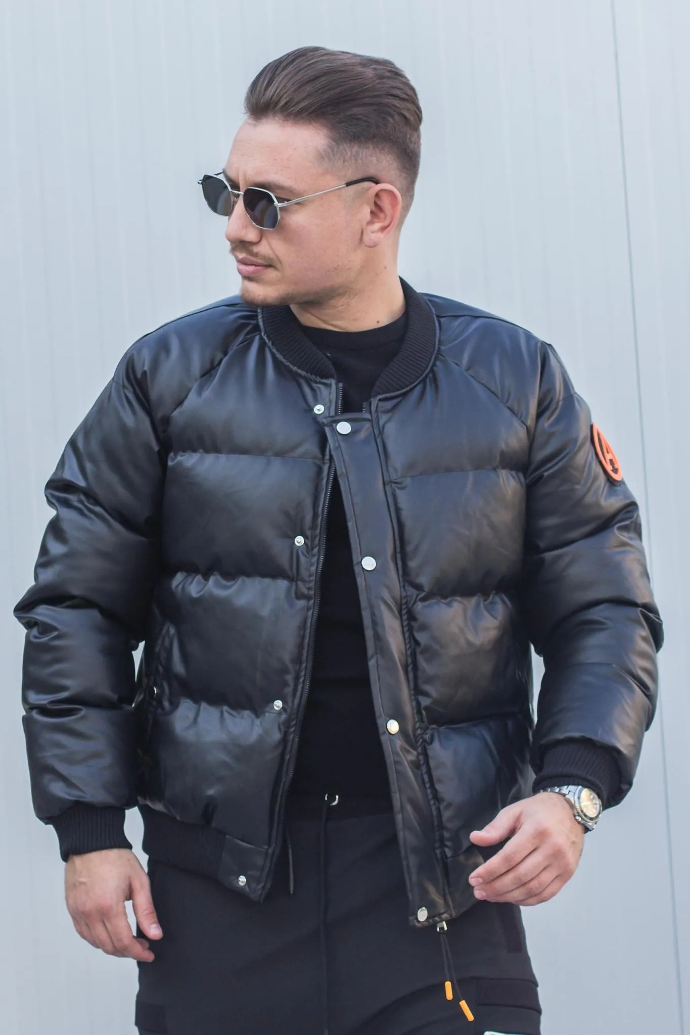 Geaca OVERSIZE BOMBER Black