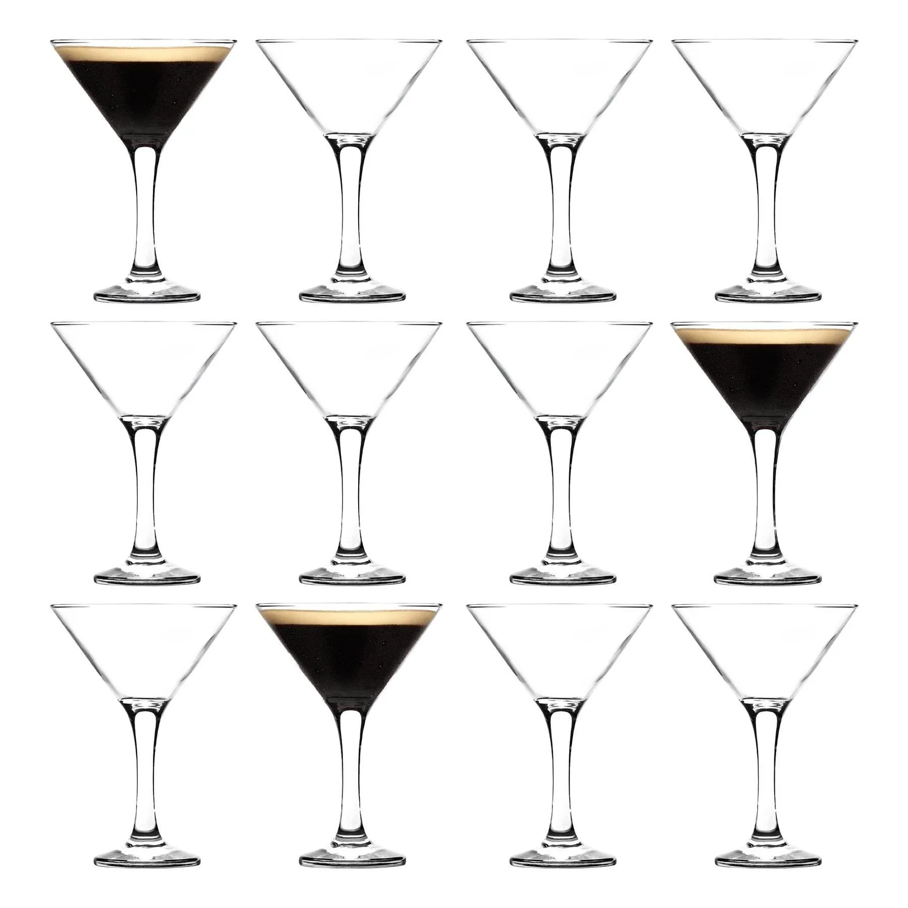 Glassware | Espresso Martini Glasses - 175ml - Pack of 12 | Rink Drink