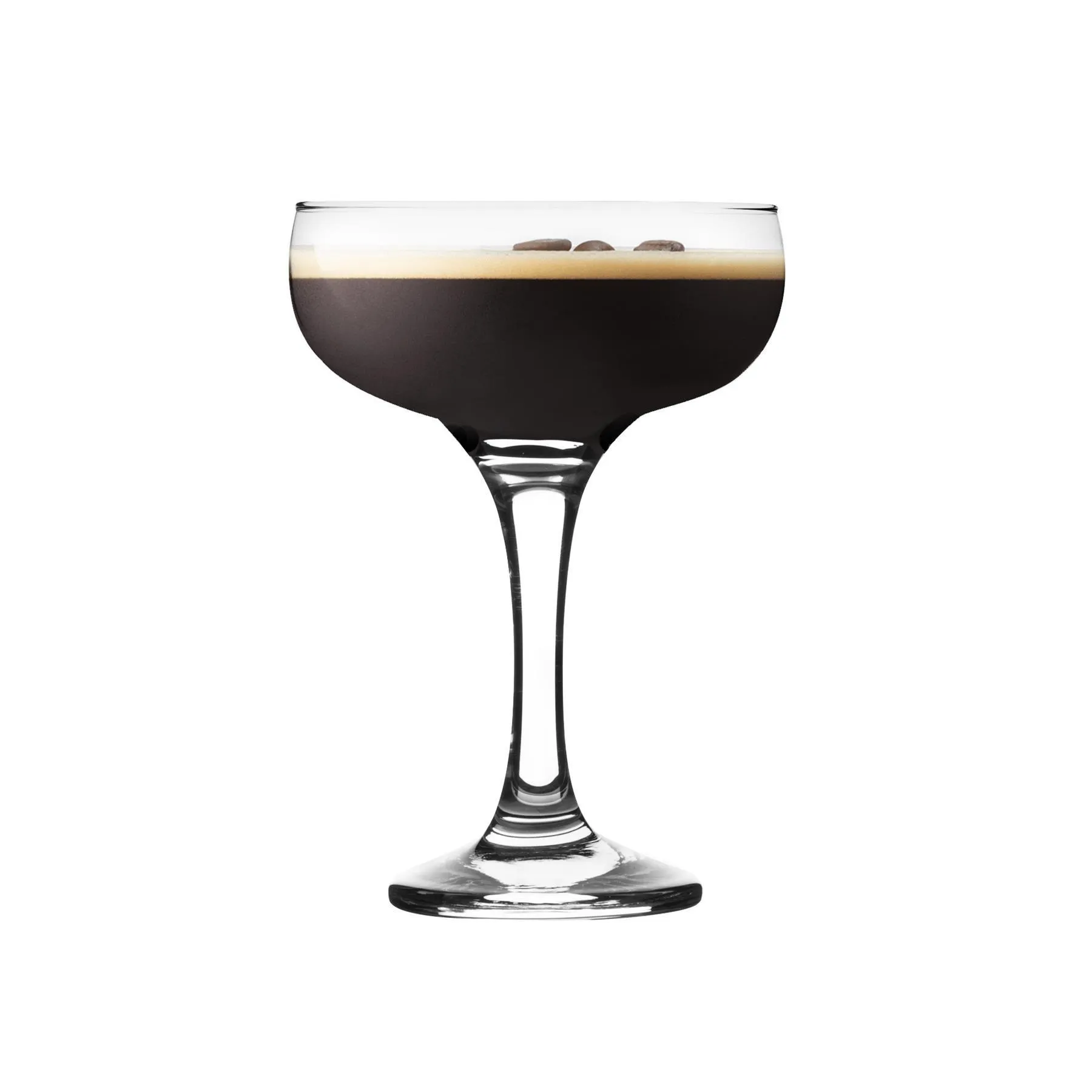 Glassware | Espresso Martini Glasses - 235ml - Clear - Pack of 12 | Rink Drink