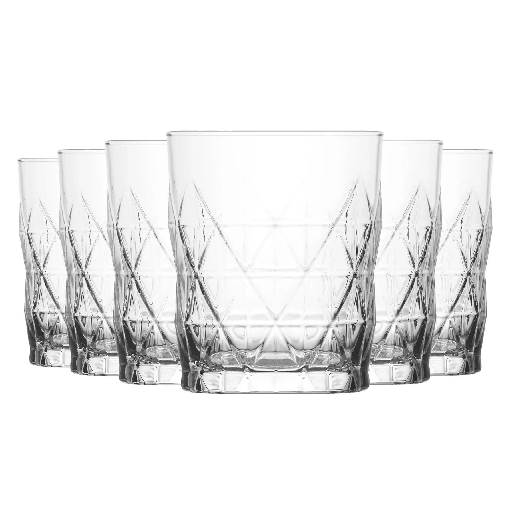 Glassware | Keops Whisky Glasses - 345ml - Clear - Pack of 12 | LAV