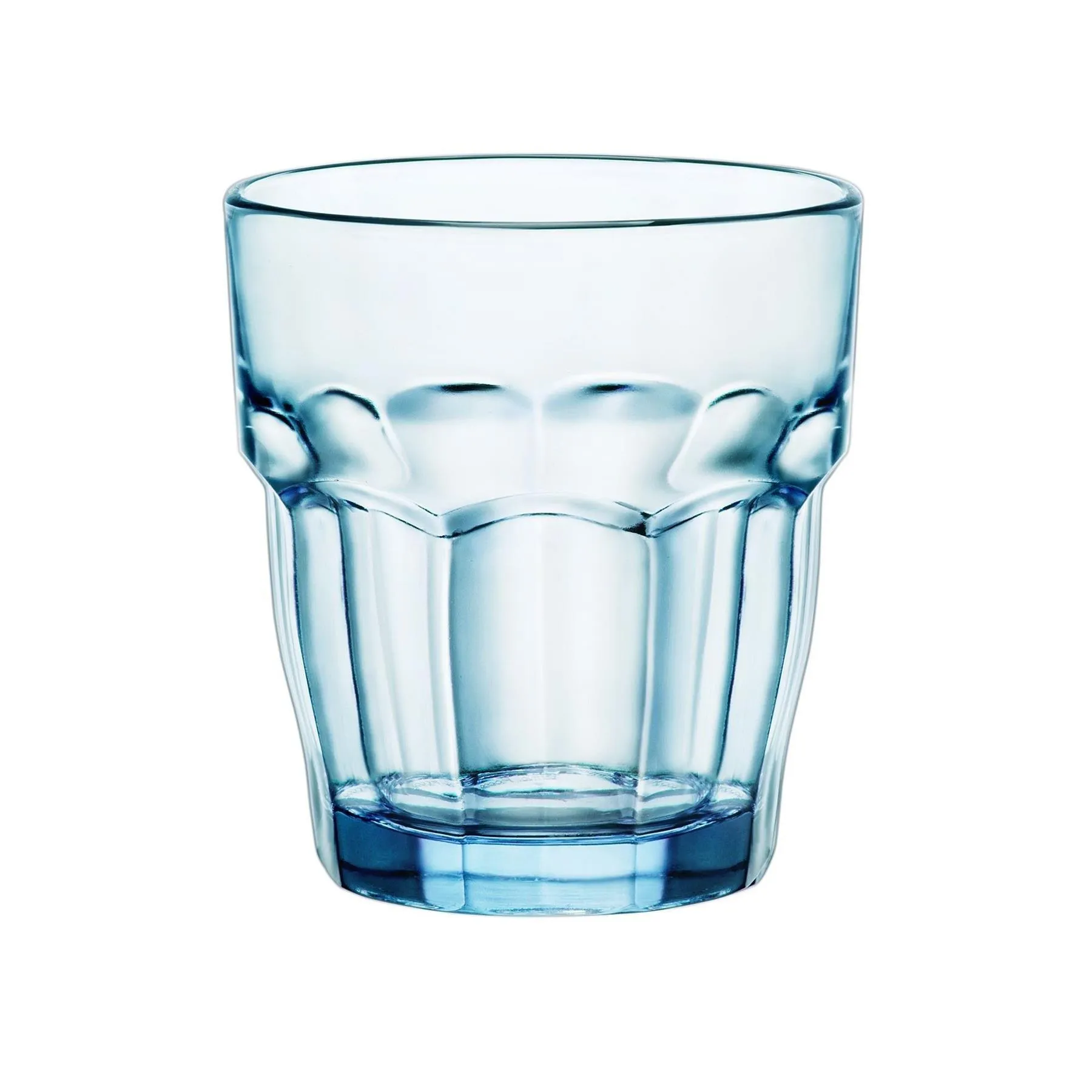 Glassware | Rock Bar Lounge Water Glasses - 270ml - Blue - Pack of 6 | Bormioli Rocco