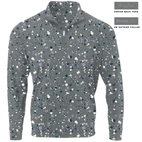 Golf Splatter Men's Quarter Zip