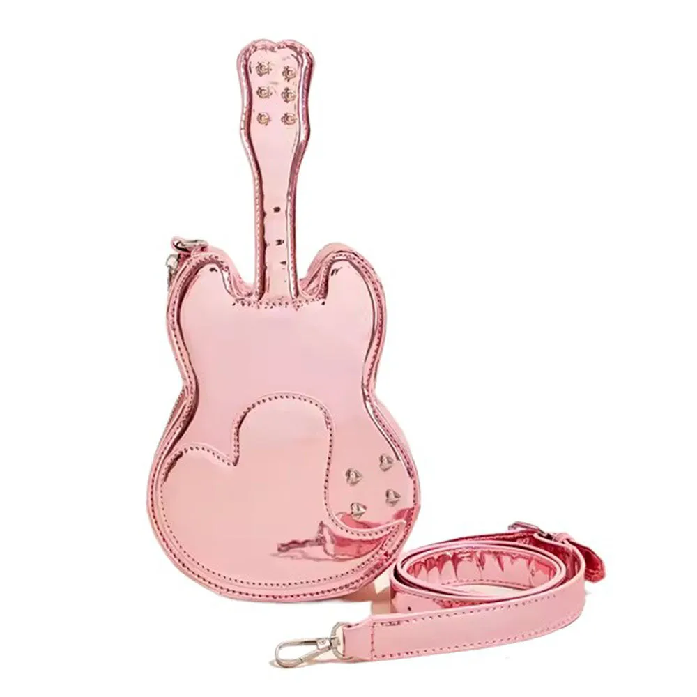 Guitar Shaped Crossbody Bag