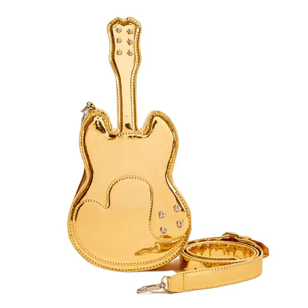 Guitar Shaped Crossbody Bag