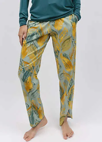 Hannah Leaf Print Pants by Cyberjammies | Look Again