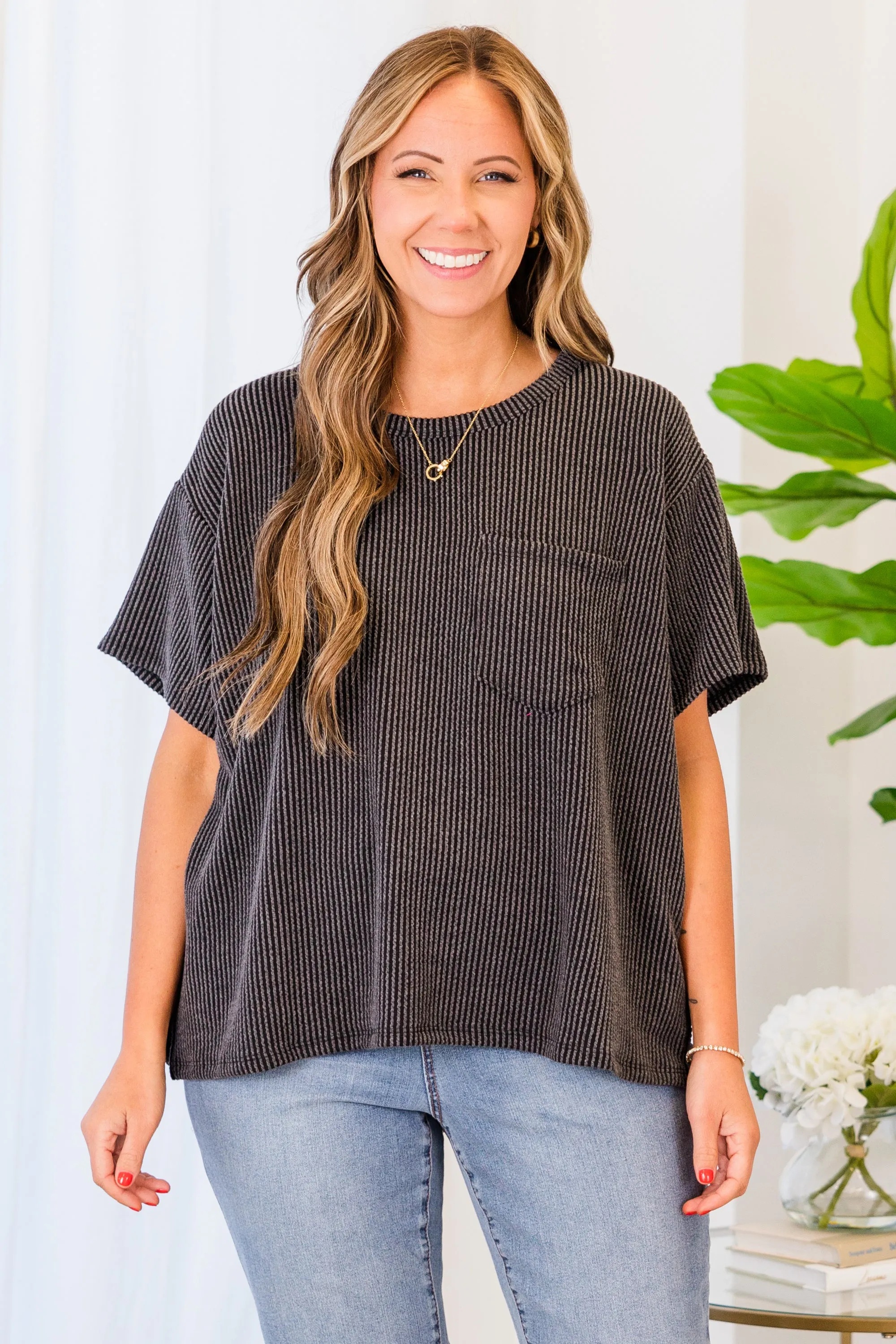 Headliner Top, Charcoal