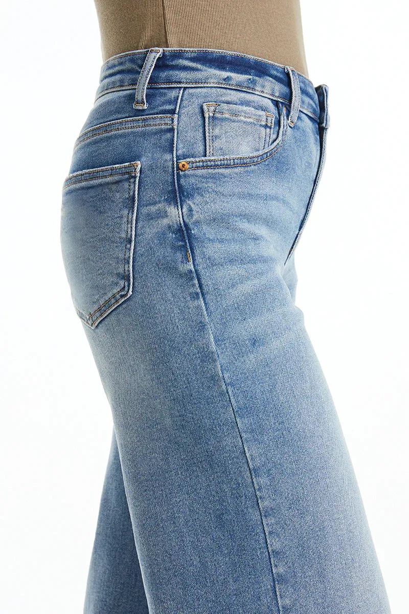 High Rise Wide Leg Jeans