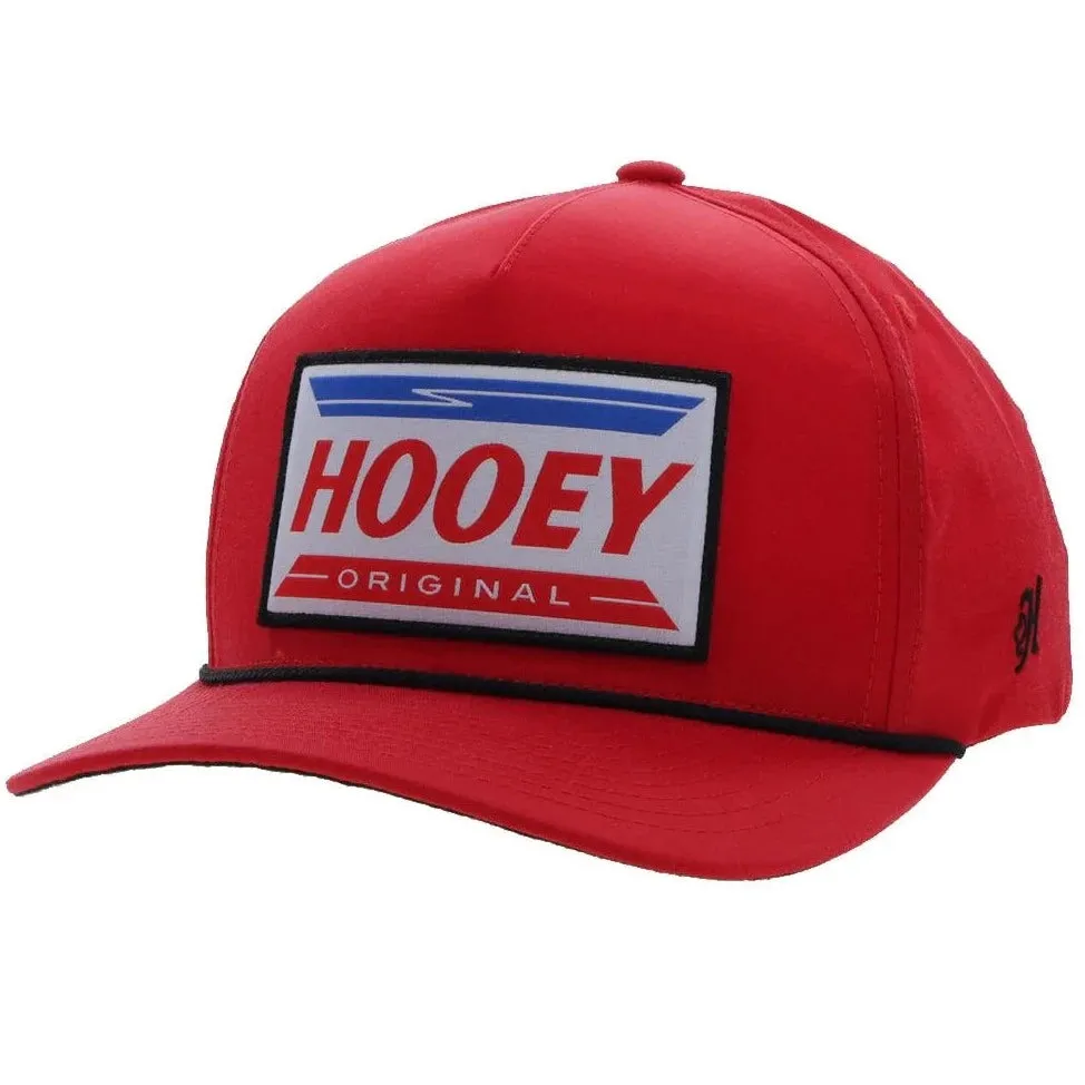 Hooey Splitter Trucker Hat in Red