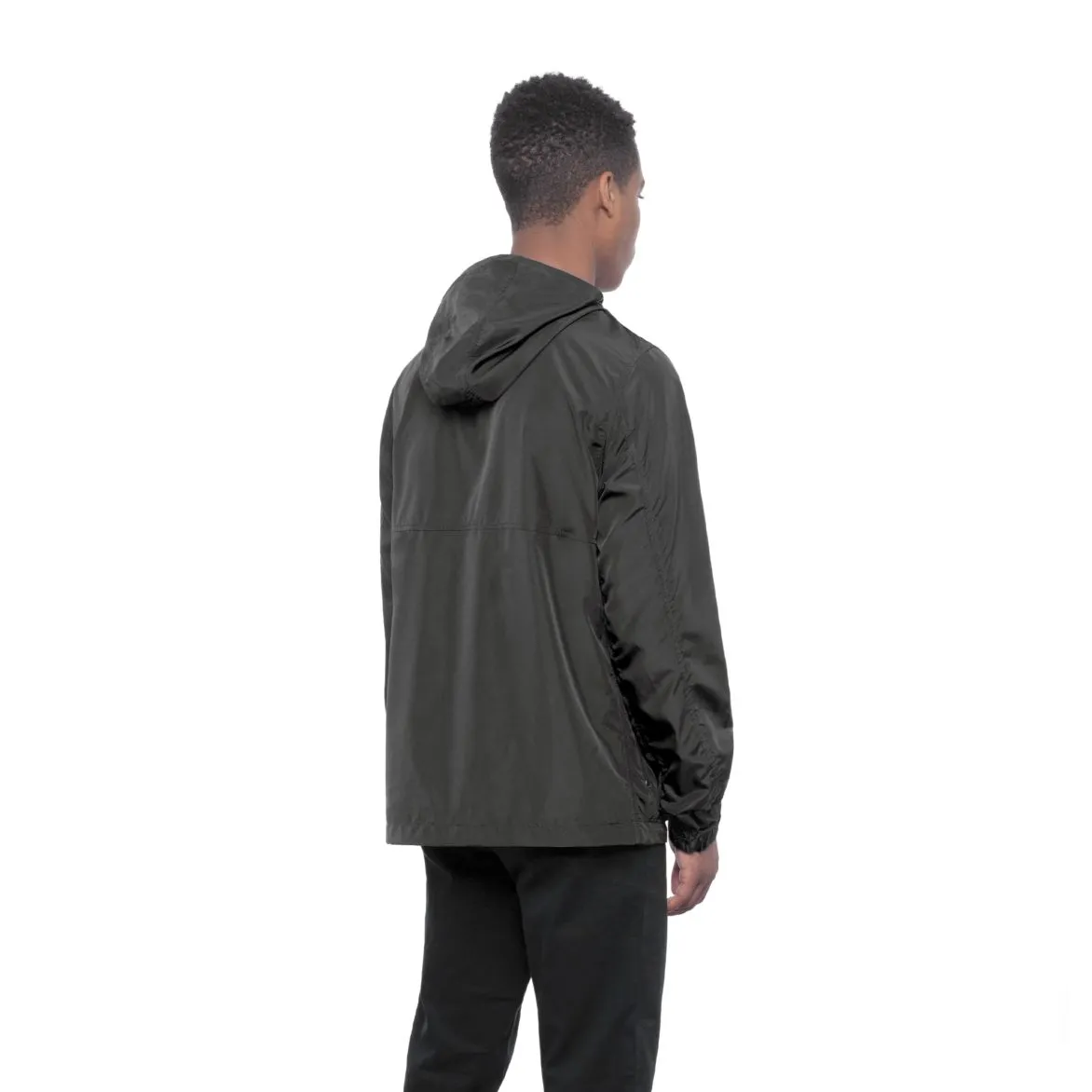 HUF PRODUCTIONS INC ANORAK JACKET // BLACK