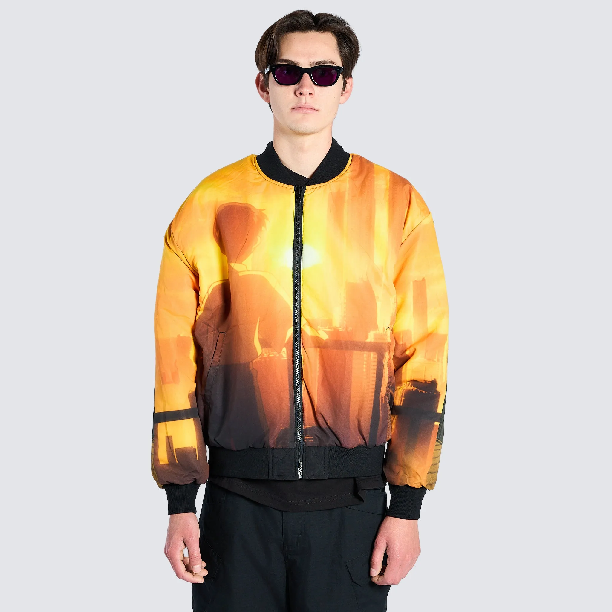 Humanoid Reversible Bomber Jacket