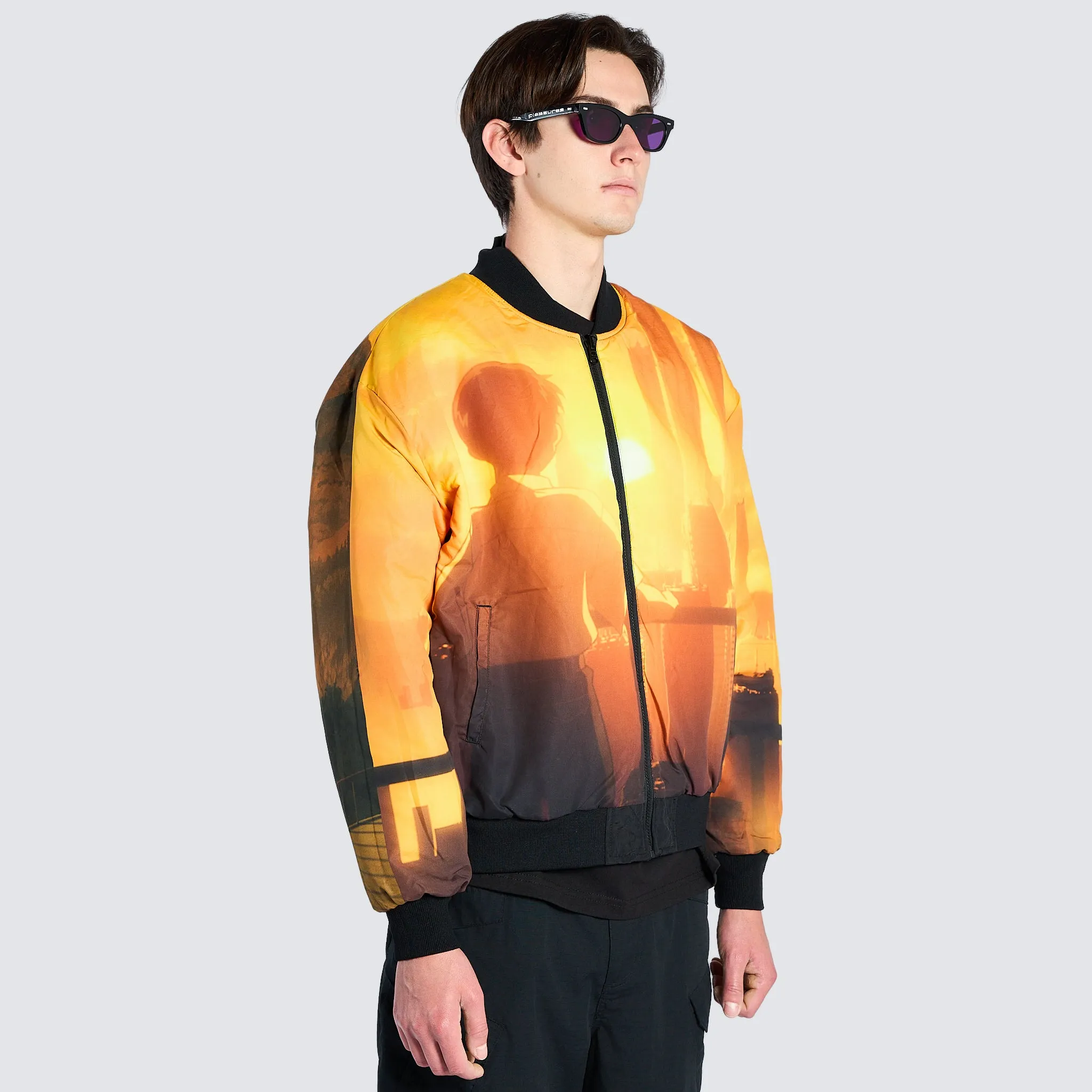 Humanoid Reversible Bomber Jacket