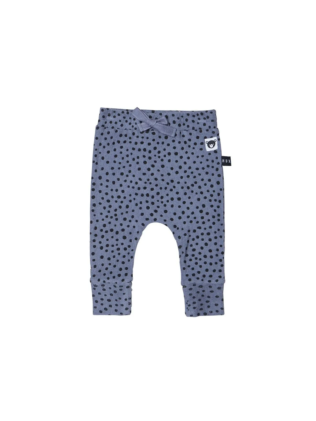 Huxbaby Freckle Drop Crotch Pant | Deep Blue