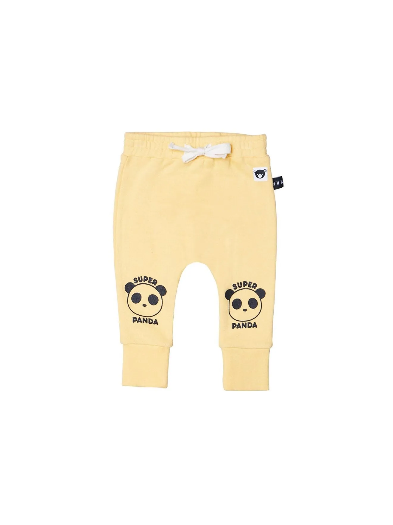 Huxbaby Super Panda Drop Crotch Pant | Banana