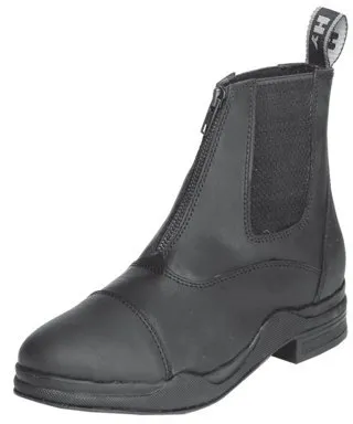 Hyland Wax Leather Zip Boot