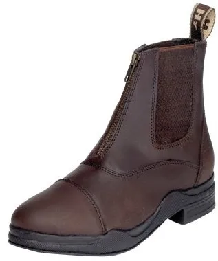 Hyland Wax Leather Zip Boot