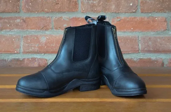 Hyland Wax Leather Zip Boot