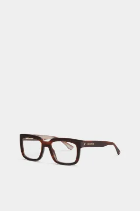 Hype Brown Horn Optical Glasses