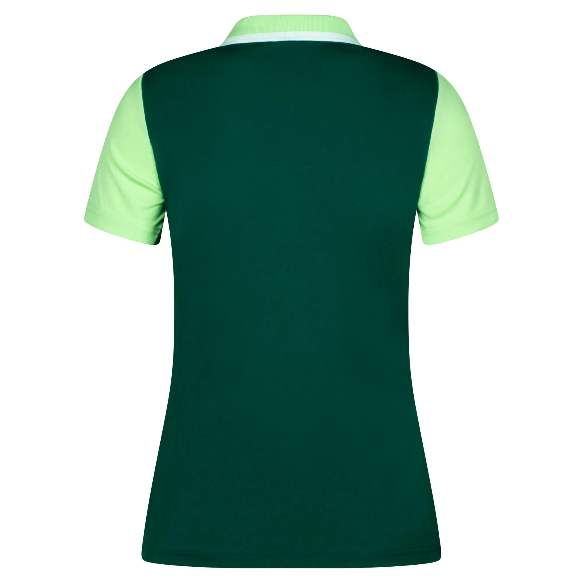 J Lindeberg Antonia Ladies Golf Polo Shirt Rain Forest / Patina Green