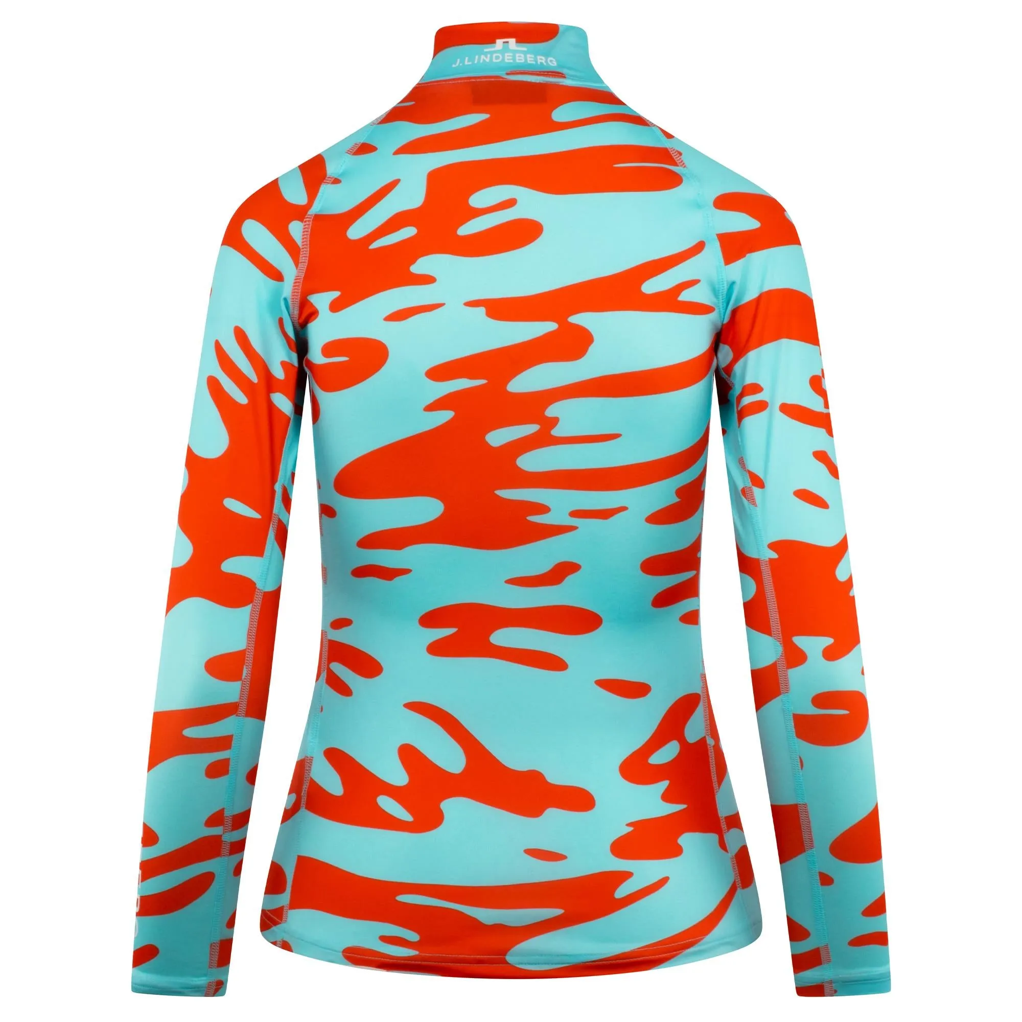 J Lindeberg Asa Print Ladies Compression Base Layer Neptune Atomizer