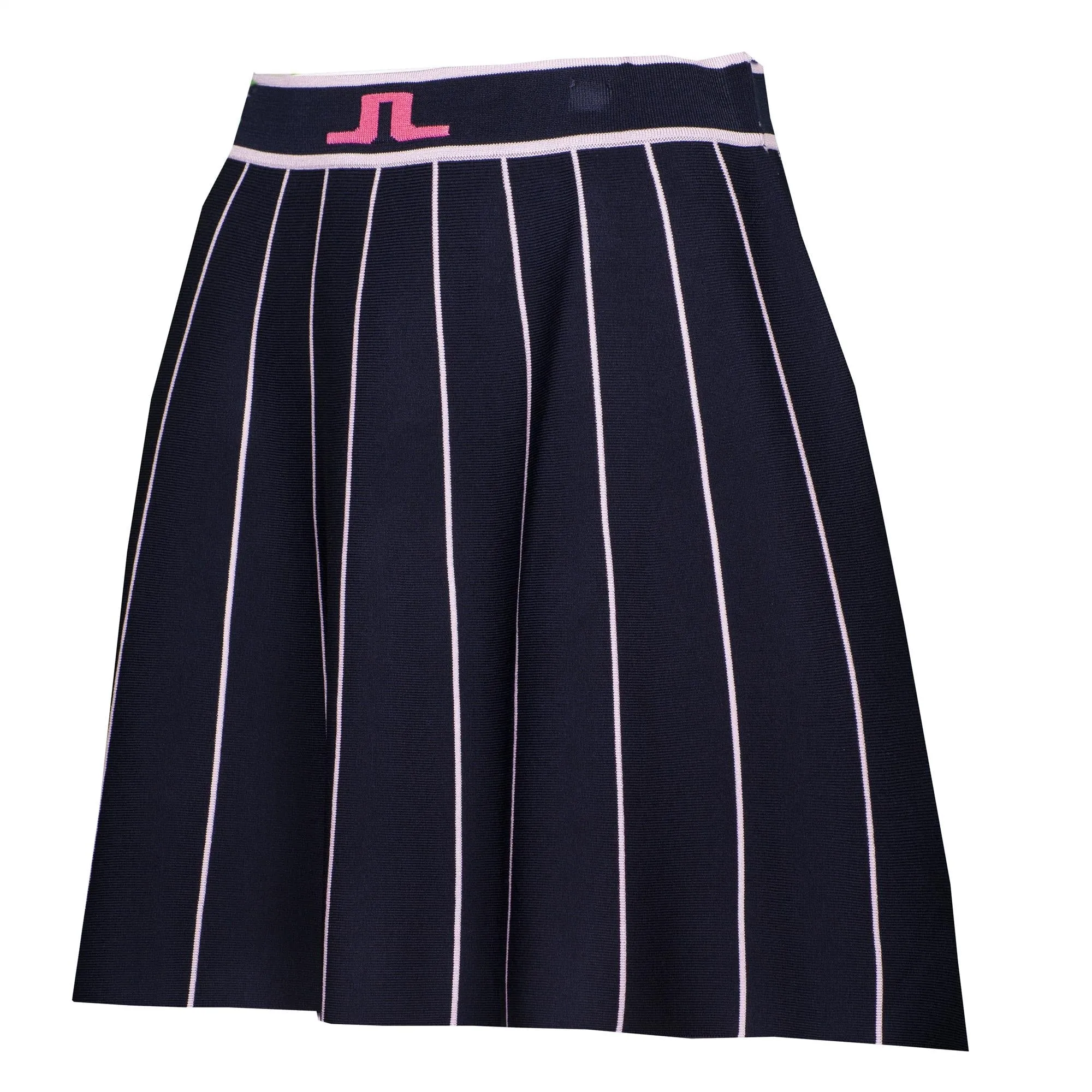 J Lindeberg Bay Knitted Ladies Golf Skirt Navy