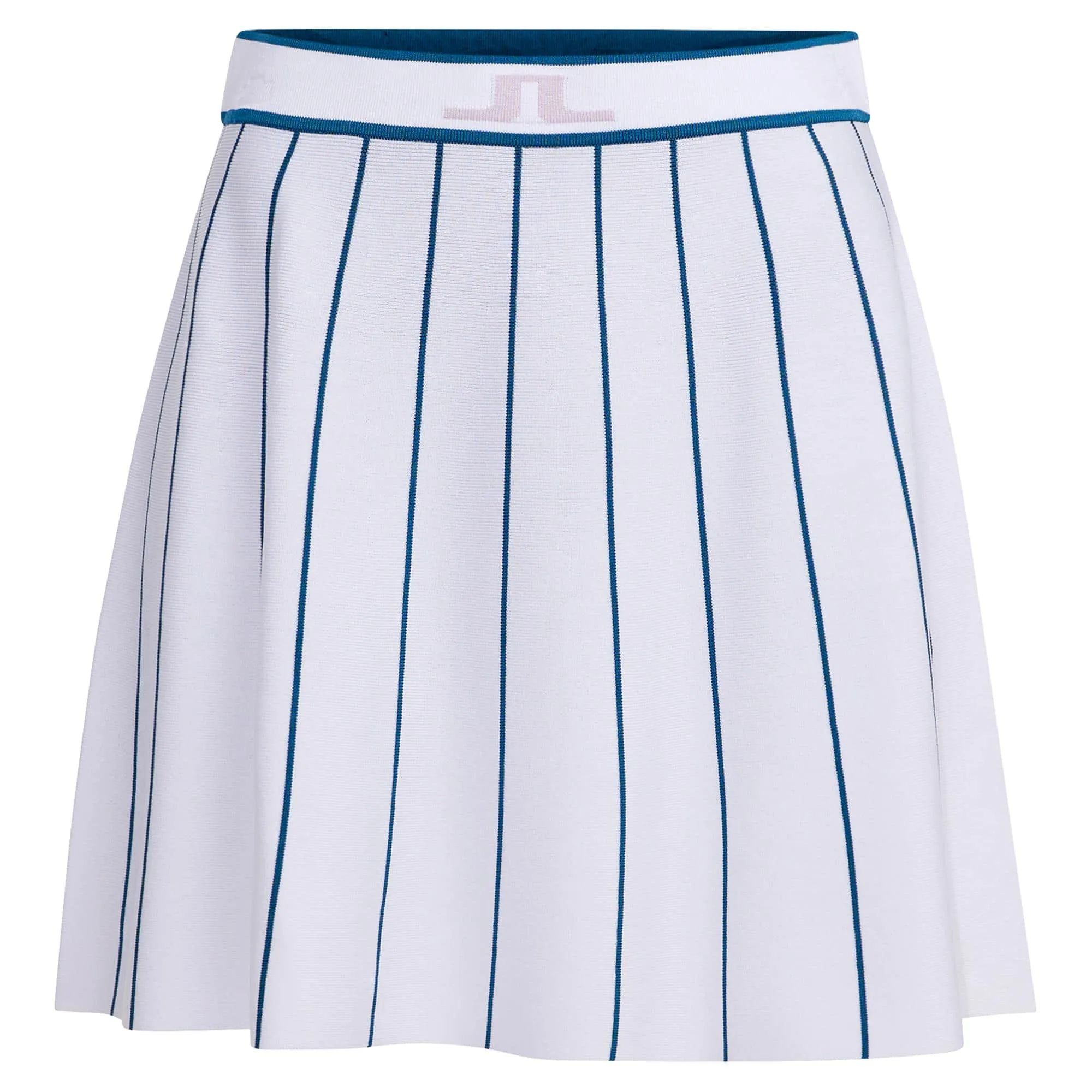 J Lindeberg Bay Knitted Ladies Golf Skirt White