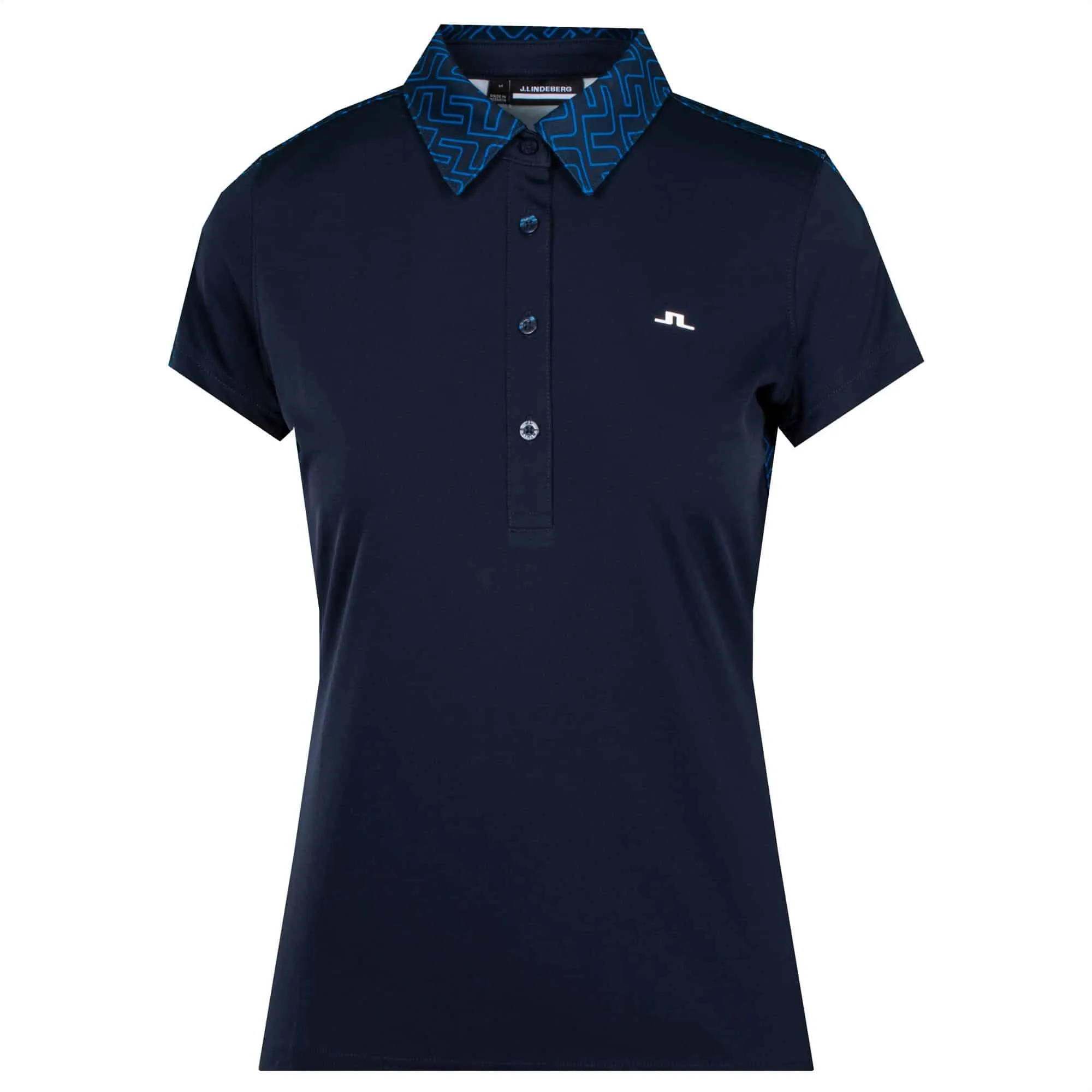 J Lindeberg Cara Ladies Golf Polo Navy