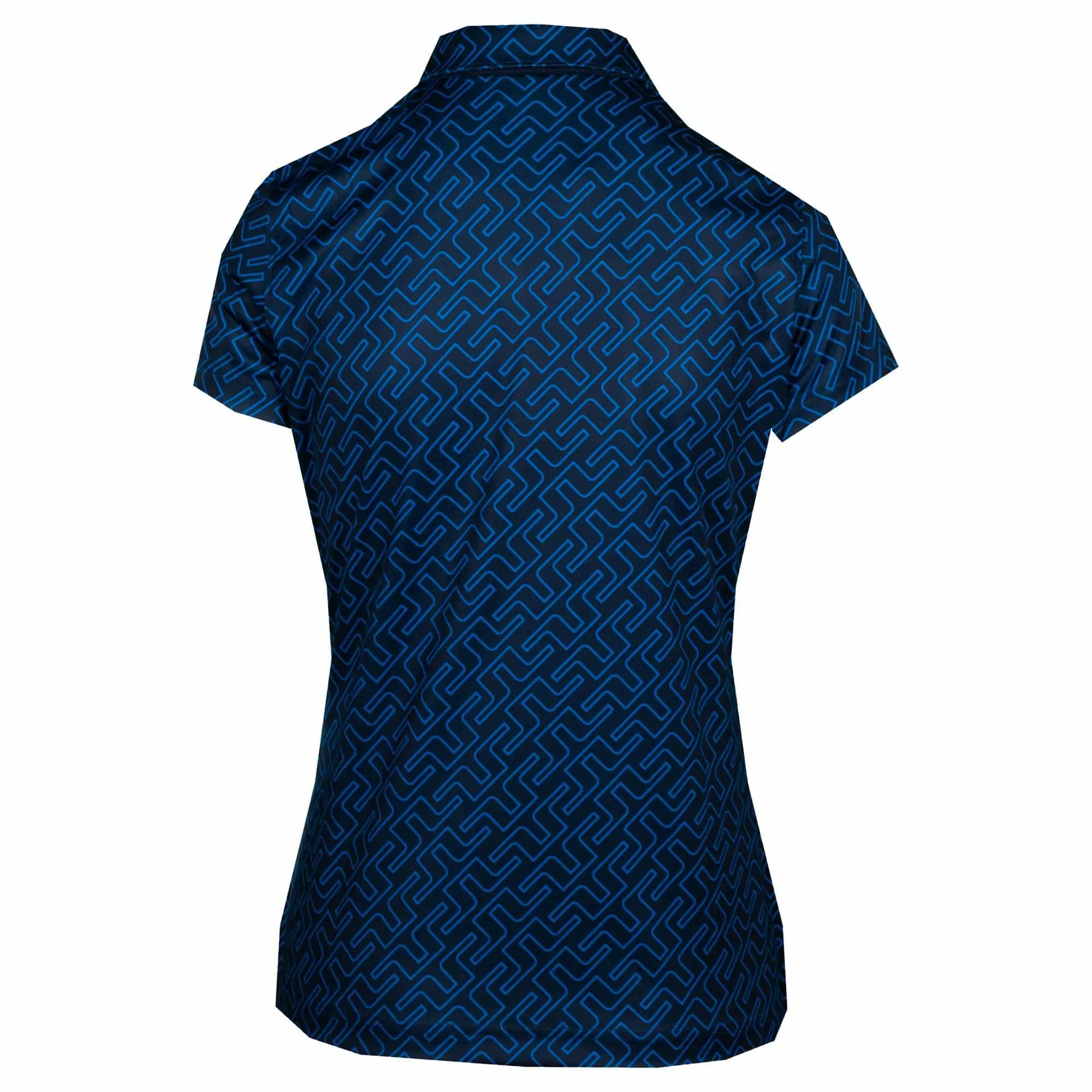 J Lindeberg Cara Ladies Golf Polo Navy