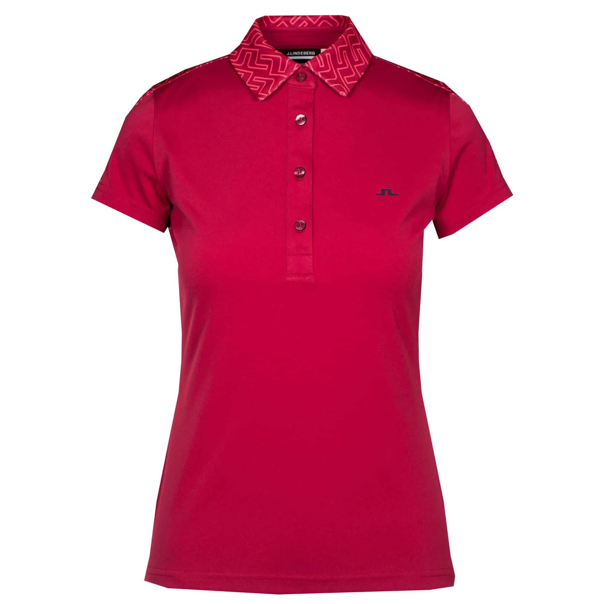 J Lindeberg Cara Ladies Golf Polo Shirt Anemone