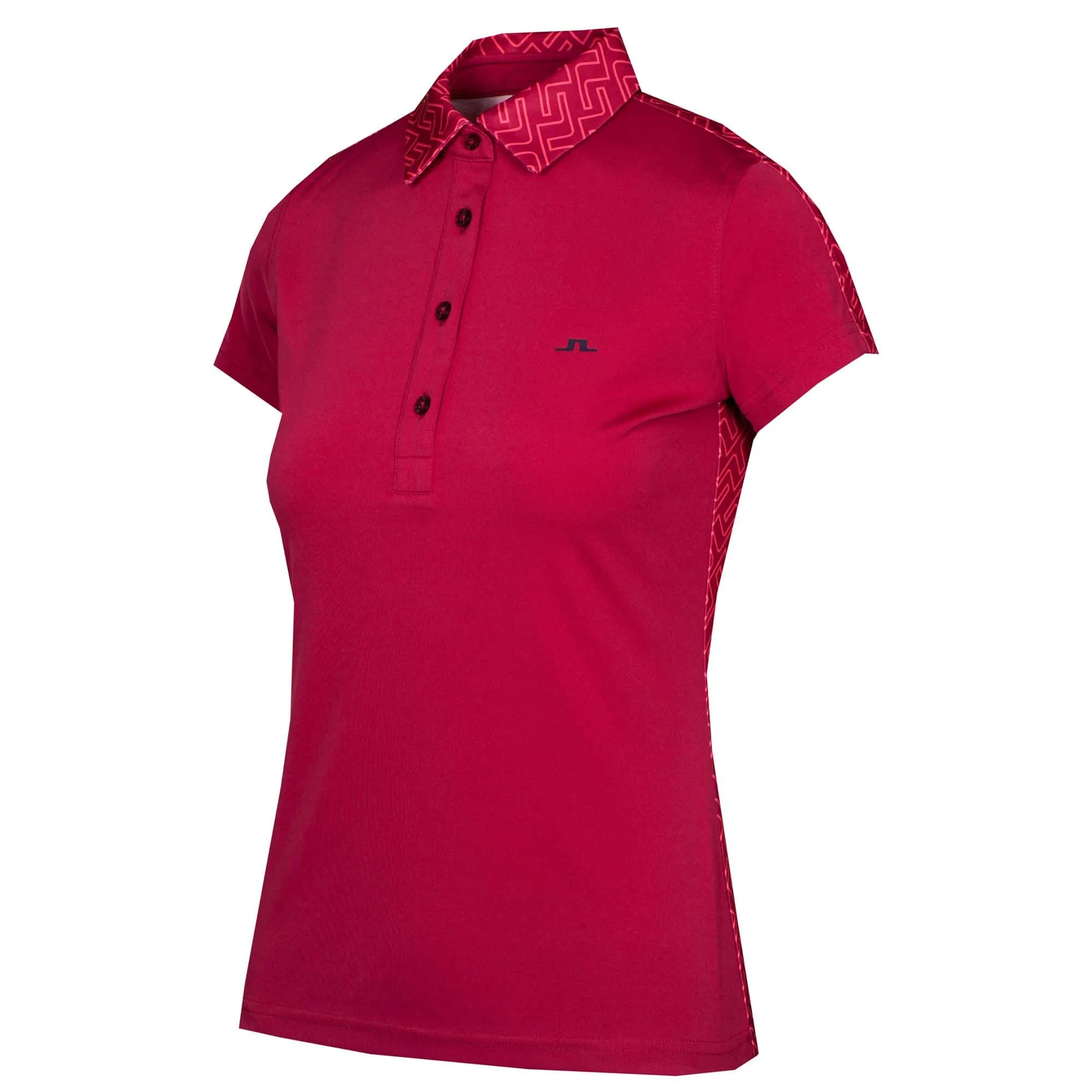 J Lindeberg Cara Ladies Golf Polo Shirt Anemone