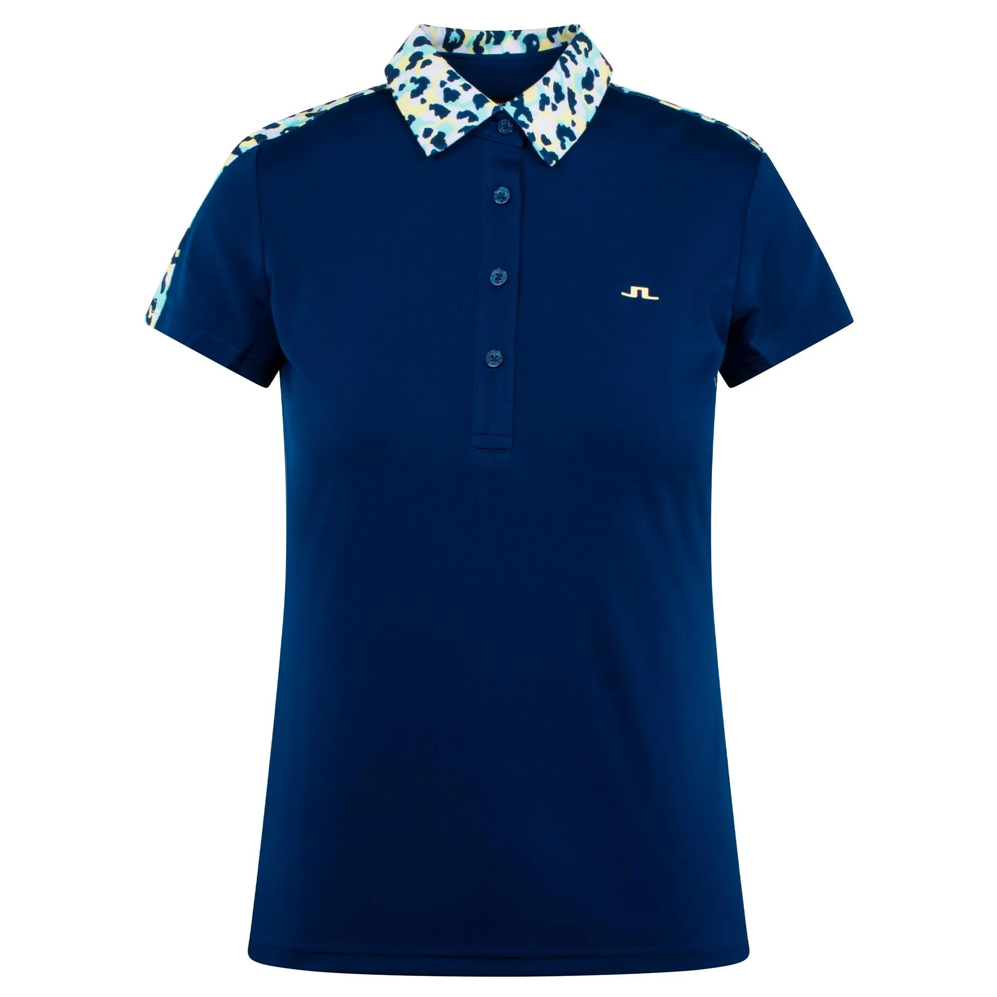 J Lindeberg Cara Ladies Golf Polo Shirt Estate Blue