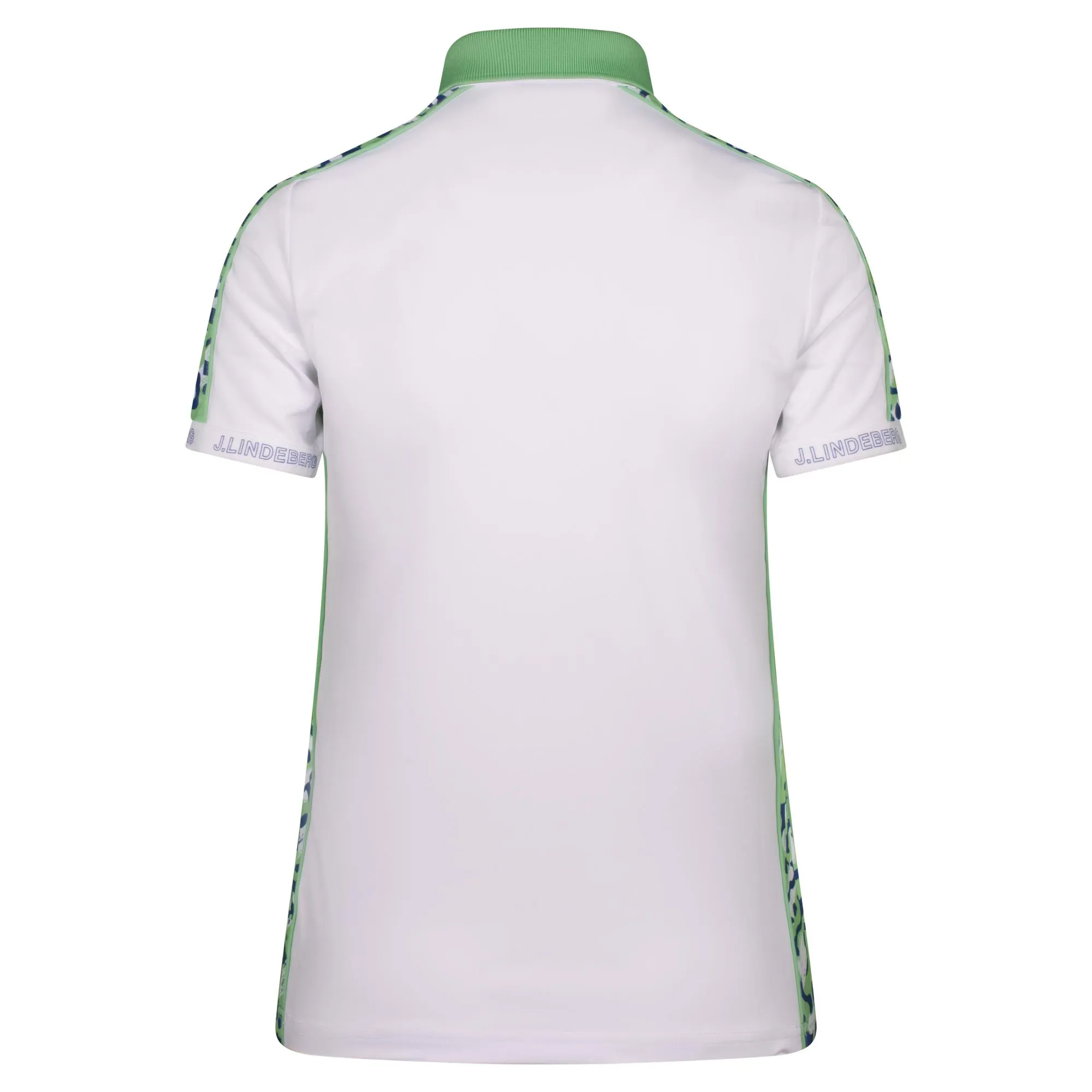 J Lindeberg Damai Ladies Golf Polo Shirt White