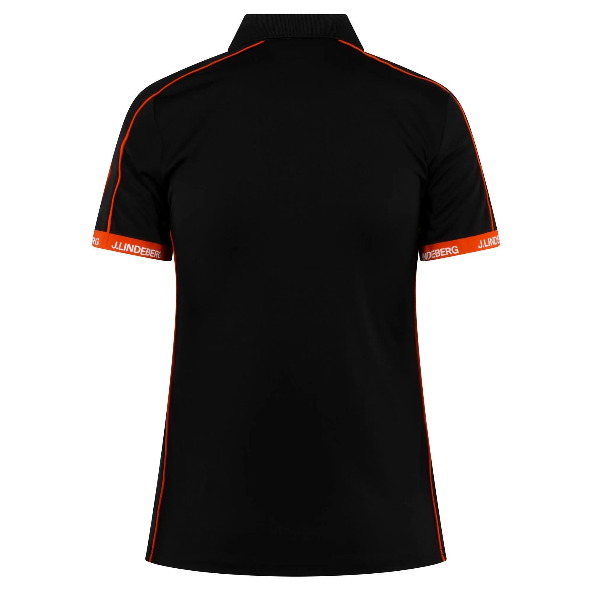 J Lindeberg Demi Ladies Golf Polo Shirt Black