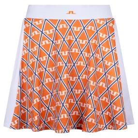 J Lindeberg Jenny Print Ladies Golf Skirt Exuberance Diamond