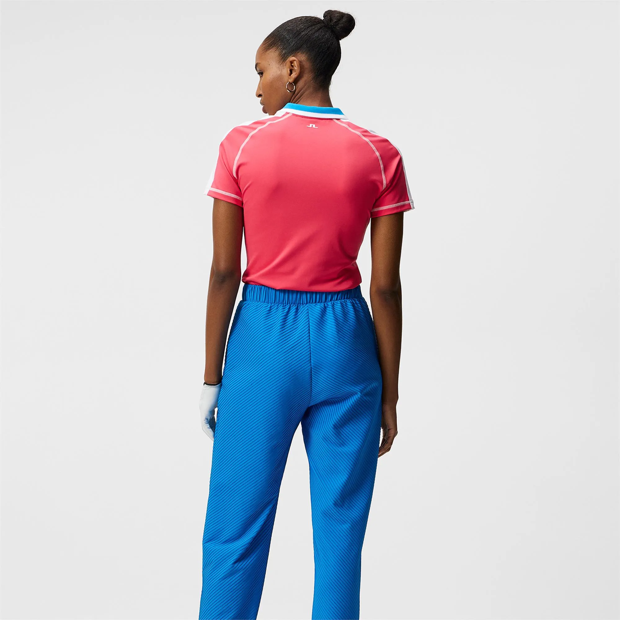 J Lindeberg Kourtney Ladies Golf Polo Azalea