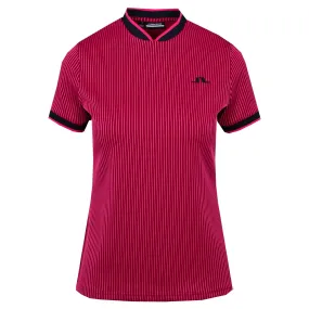 J Lindeberg Parvin Ladies Golf Top Anemone