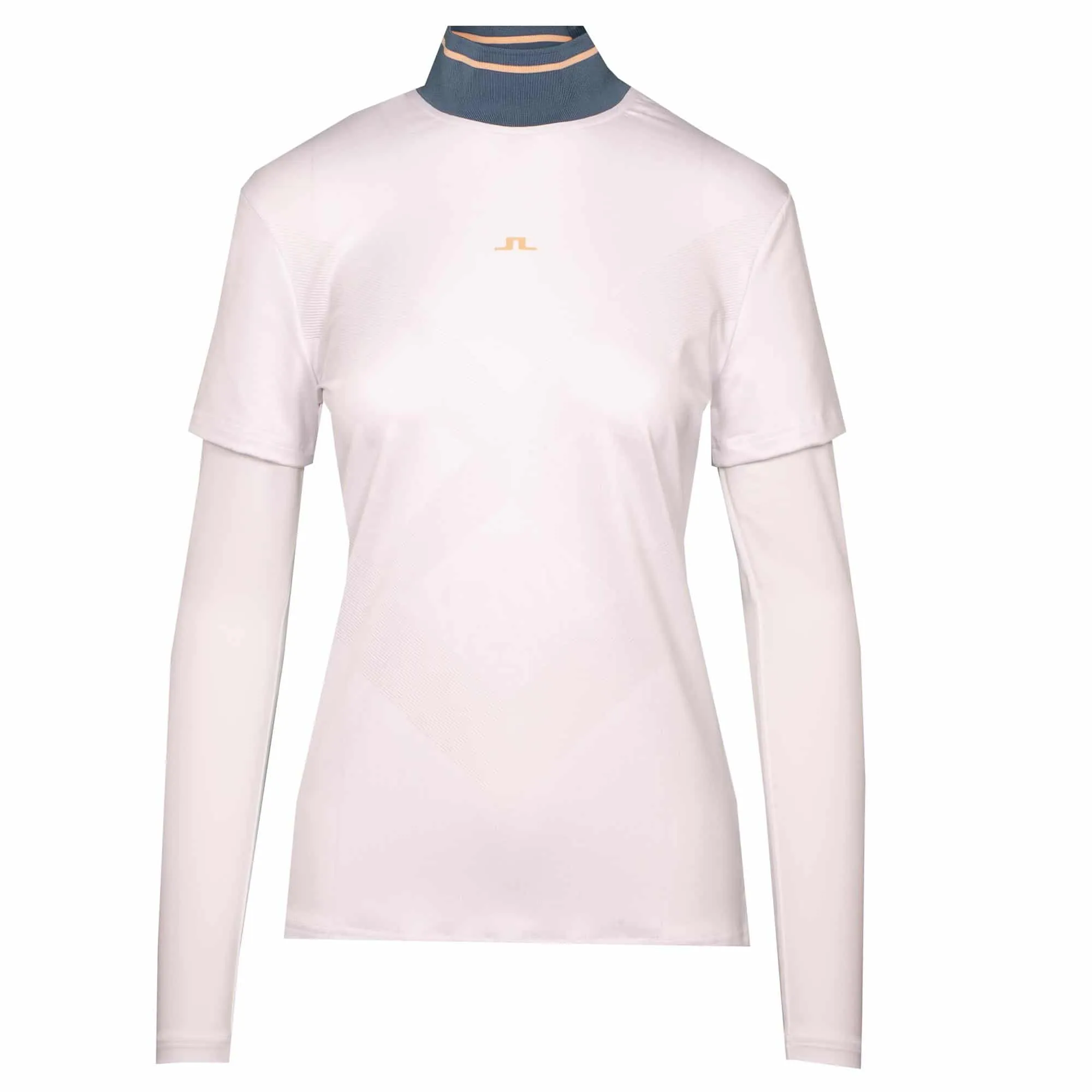 J Lindeberg Rio Ladies Long Sleeve Golf Polo Shirt